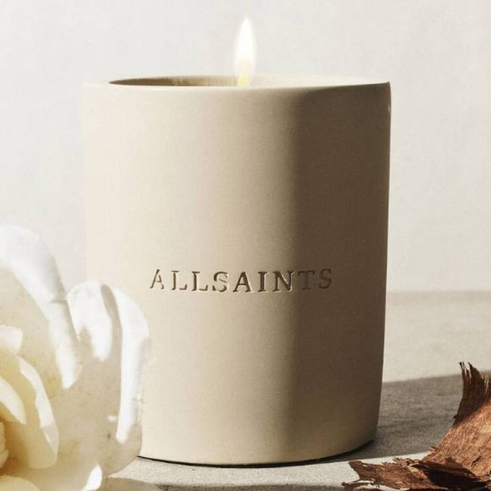 All Saints Metal Wave Candle